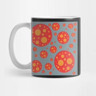 pop art polka dots design Mug